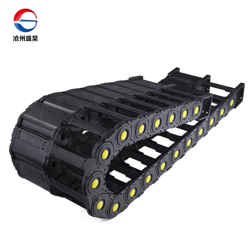 High Quality Fully Closed Cable Drag Chain Plastic Cable Carrier CNC Cable Energy Chain