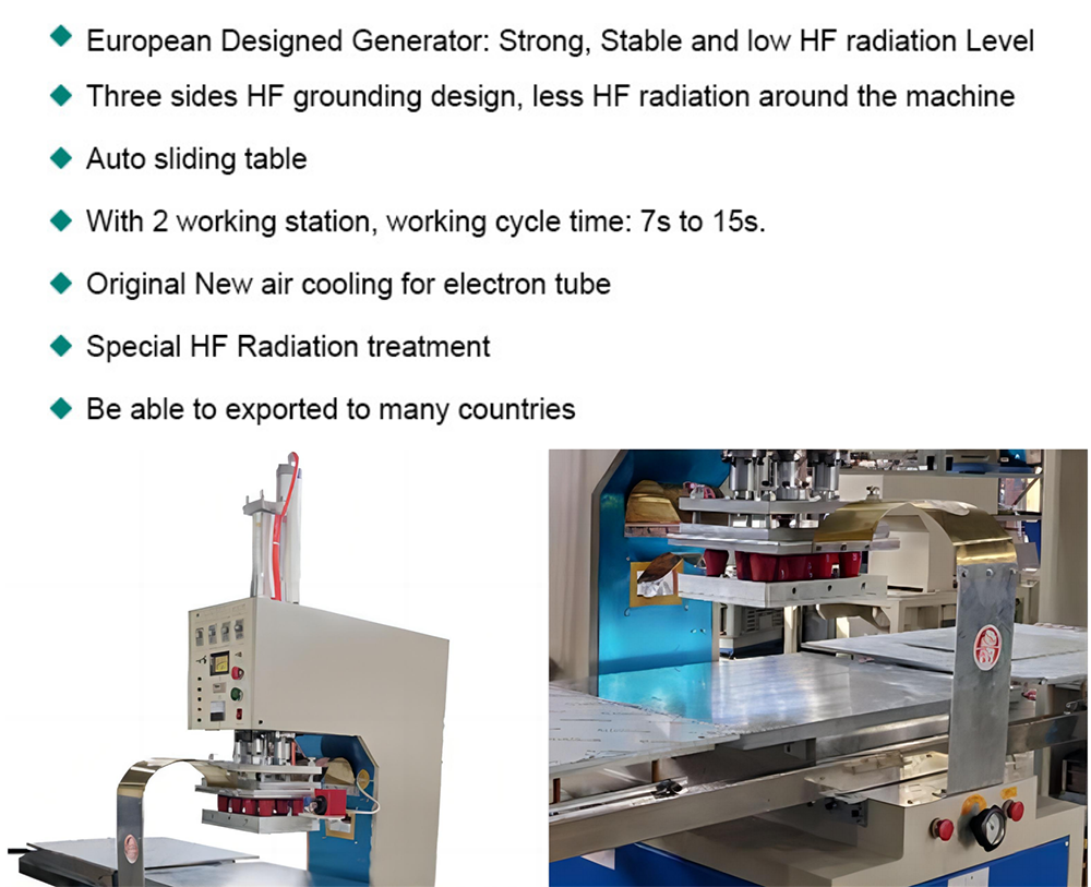 High Frequency Welding Machine Single Head UPVC Welding Machine