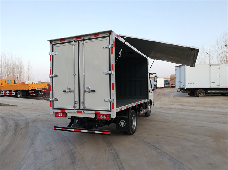 Mass Customization Fiberglass Refrigerated Box Pickup Trucks Body Parts Pop Dry Truck Body