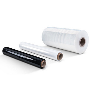 Pre Stretch Wrap Film Adhesive Lldpe Roll Hand Stretch Film Envoplast Stretch Film