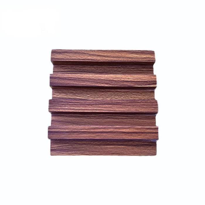 100% Waterproof Selfadhasive Wall Cladding Fluted Panel Wall Cladding Wood Pvc Wpc Interior Wall Panel