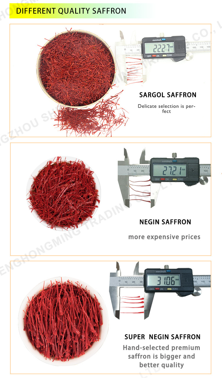 Original Dried Qaenat Saffron  Crocus Supplier Saffron In China