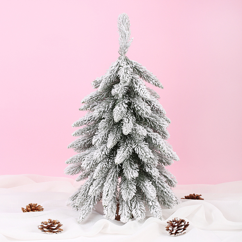 DIY Mini Snowflake Mini Simulation Christmas Bare Tree Christmas Wool Felt Decoration Ornament Wholesale