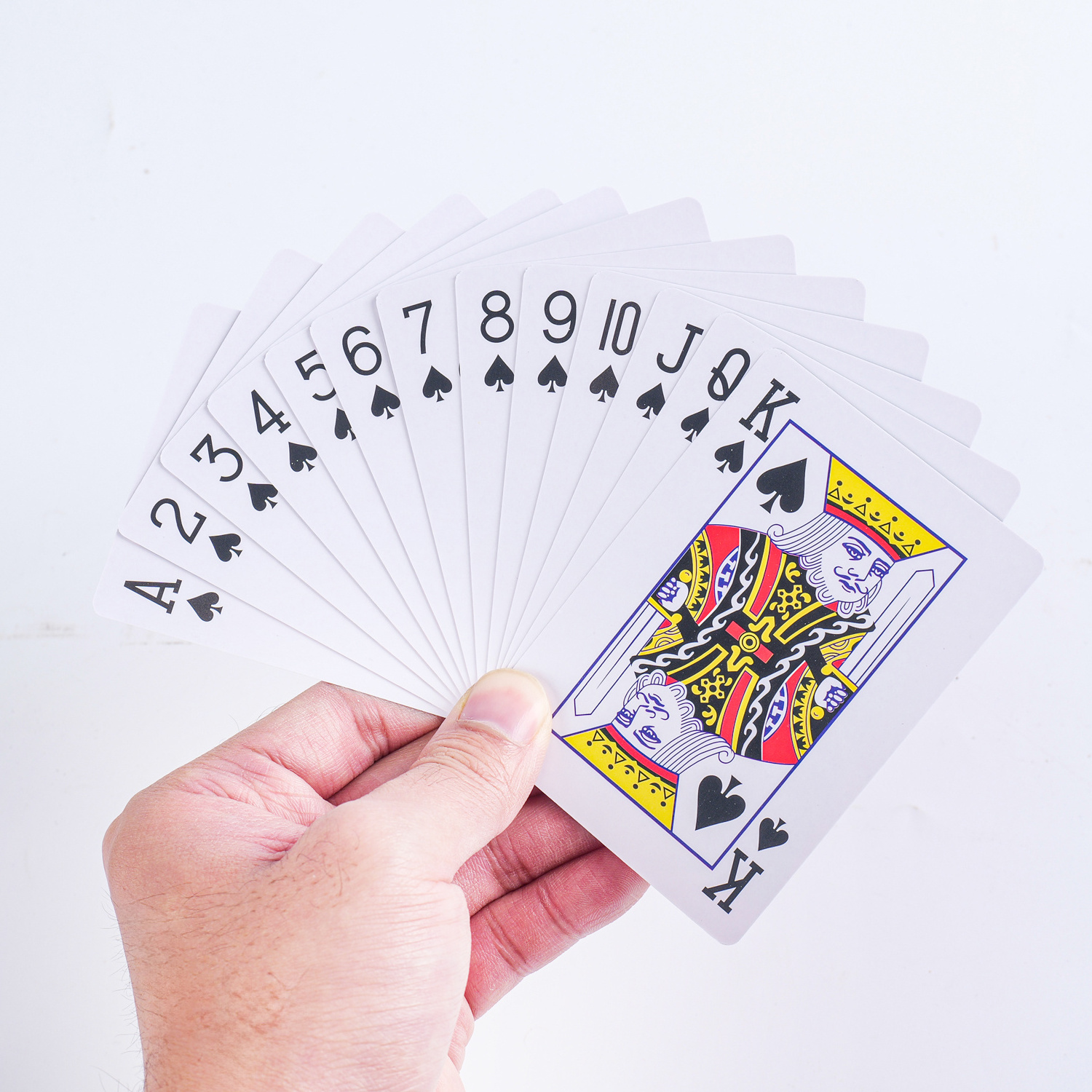 Customized Logo Printing Design Hot Selling Baloot 54 Poker Cards Paper Playing Cards from Dubai Saudi Arabia Kuwait