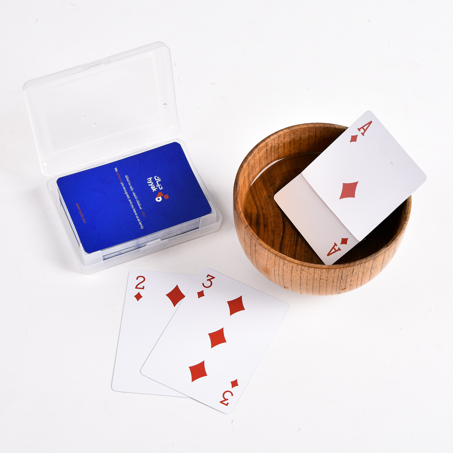 100 Waterproof PVC Plastic poker Werewolf Card Game Playing Cards Plastic PVC With Tuck Box