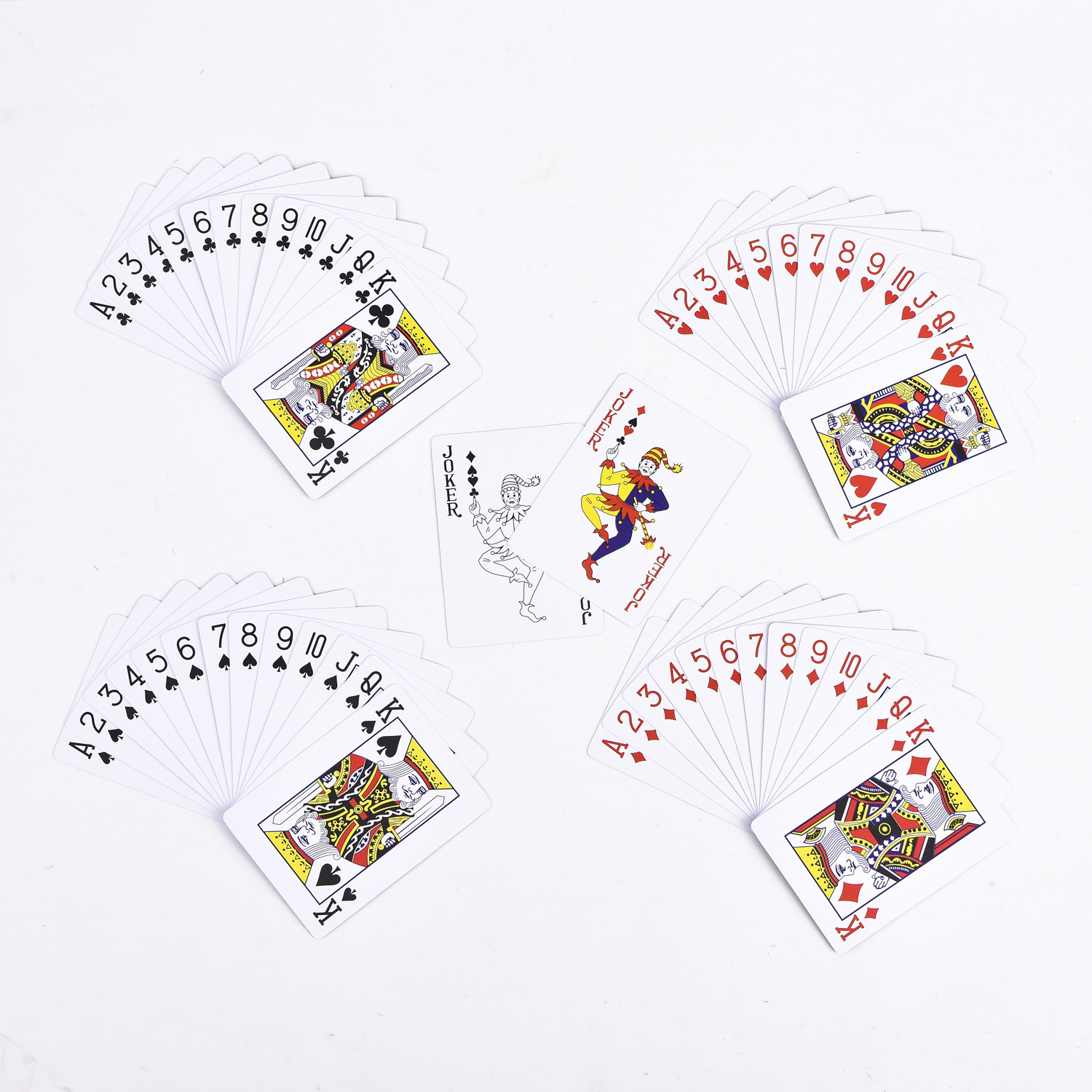 100 Waterproof PVC Plastic poker Werewolf Card Game Playing Cards Plastic PVC With Tuck Box