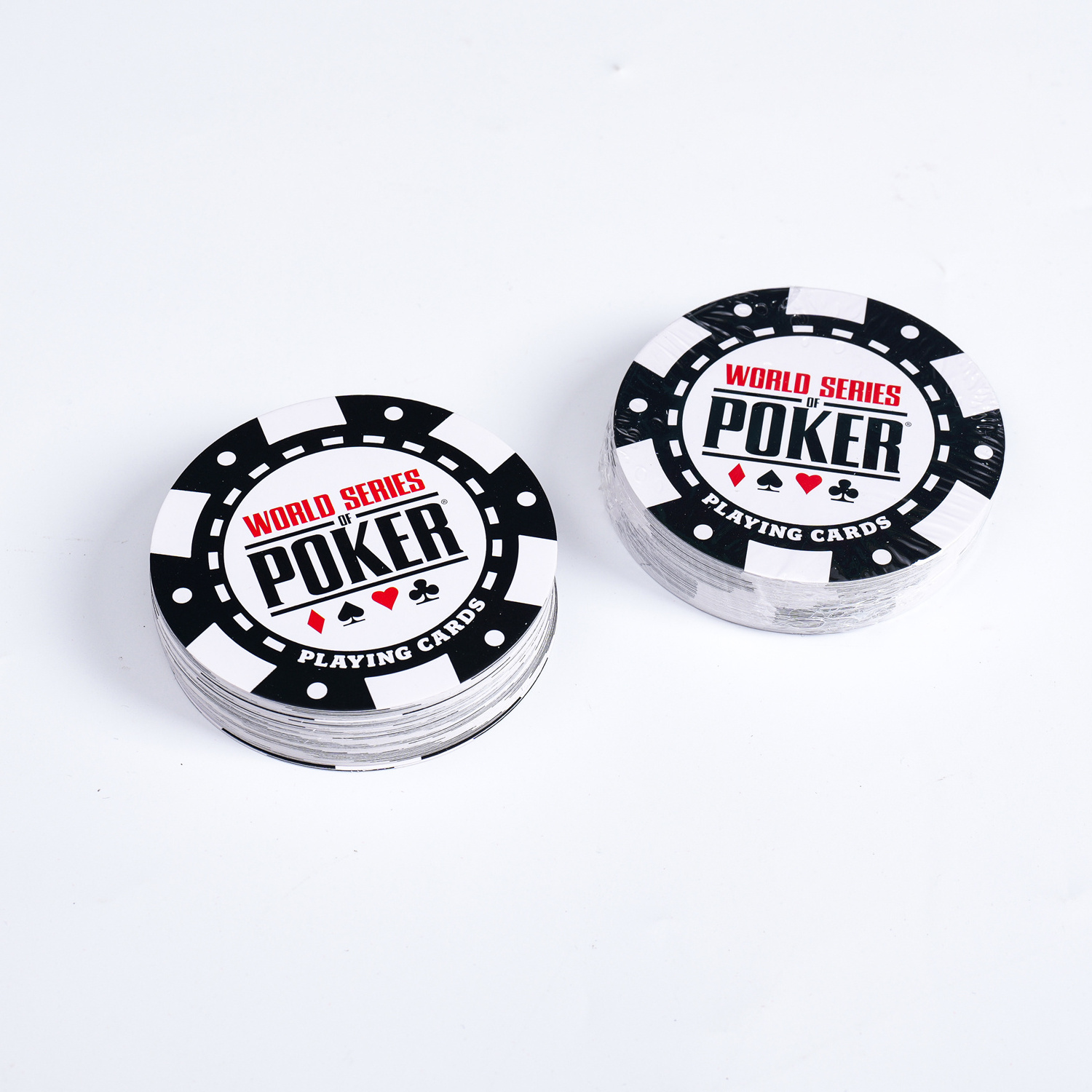 Hot Sale Custom Printed Waterproof Poker Cards 260-350gsm CMYK PVC Plastic Deck with Custom Logo  Poker Design