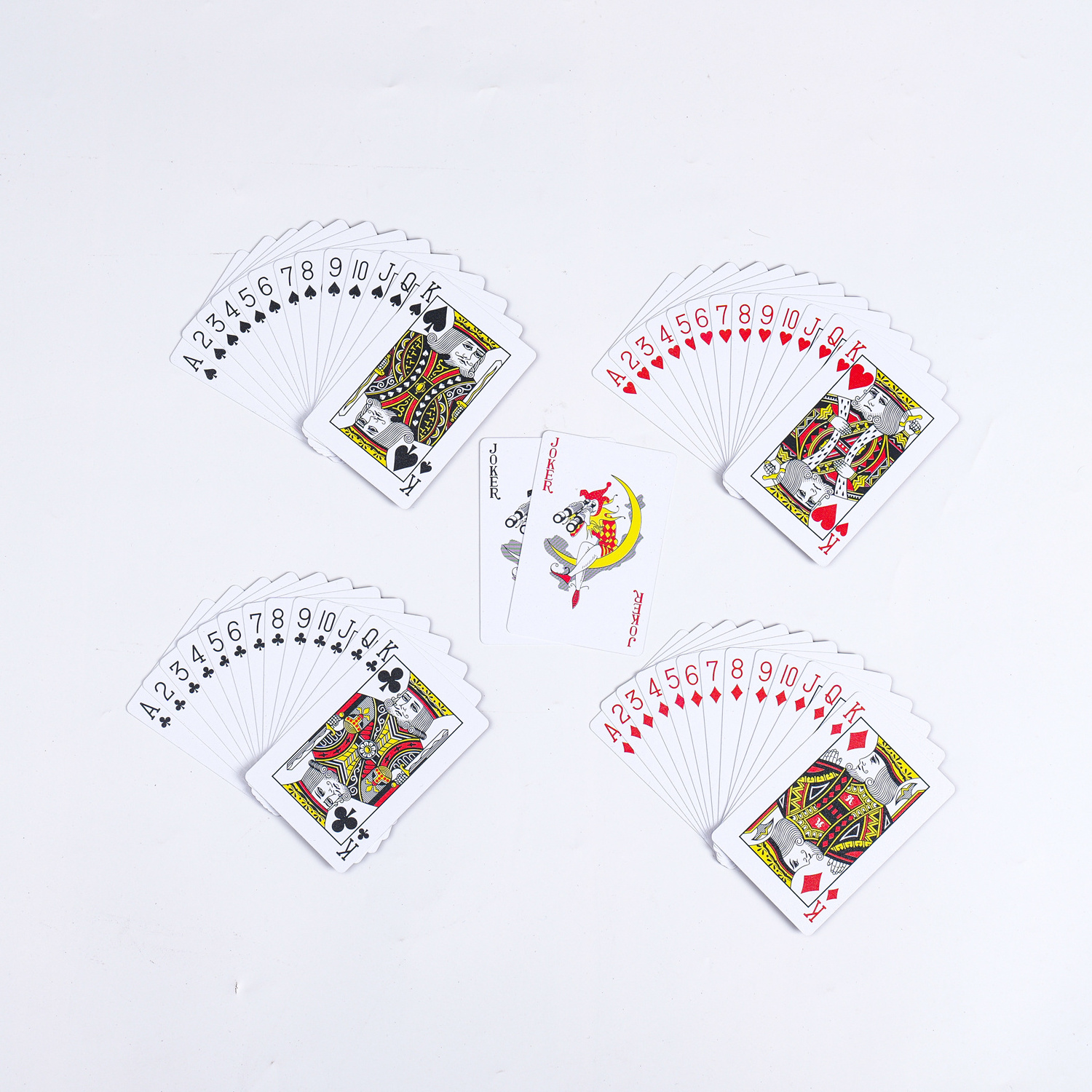 Wholesale Custom English Version Waterproof Plastic Chess Cards Advertising Poker Game Tabletop Parties