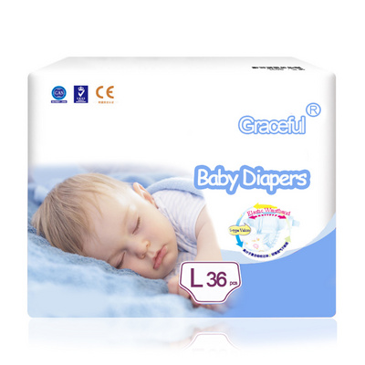 Graceful Private Label Couche Cheap Cotton Babe Diapers And Diaper Pants Sleepy Baby Pull Up Factory Wholesales