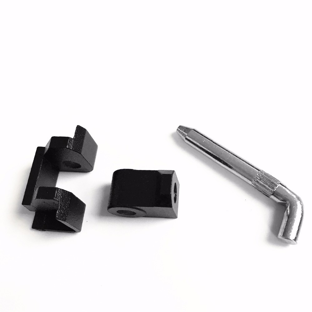 black powder coated ZDC clip on hinges used on elctronical cabinet JL230