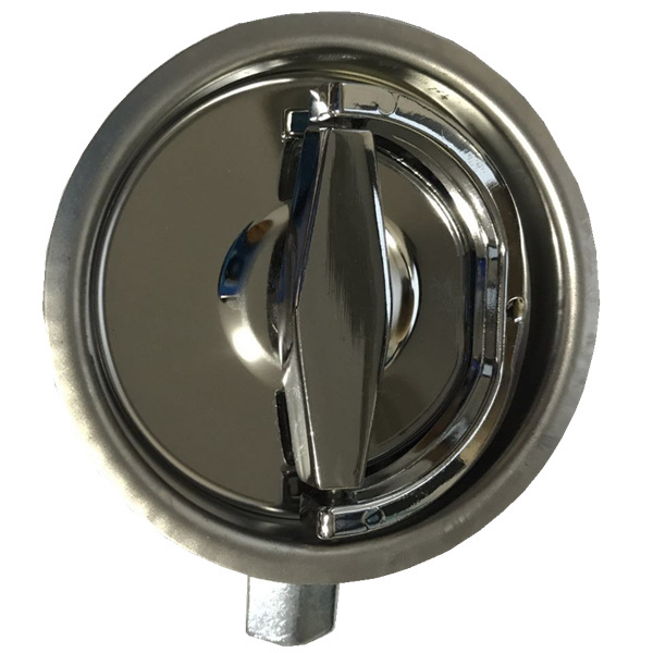 Stainless Steel  Round Panel Lock for  Fire Hose Reel Cabinet