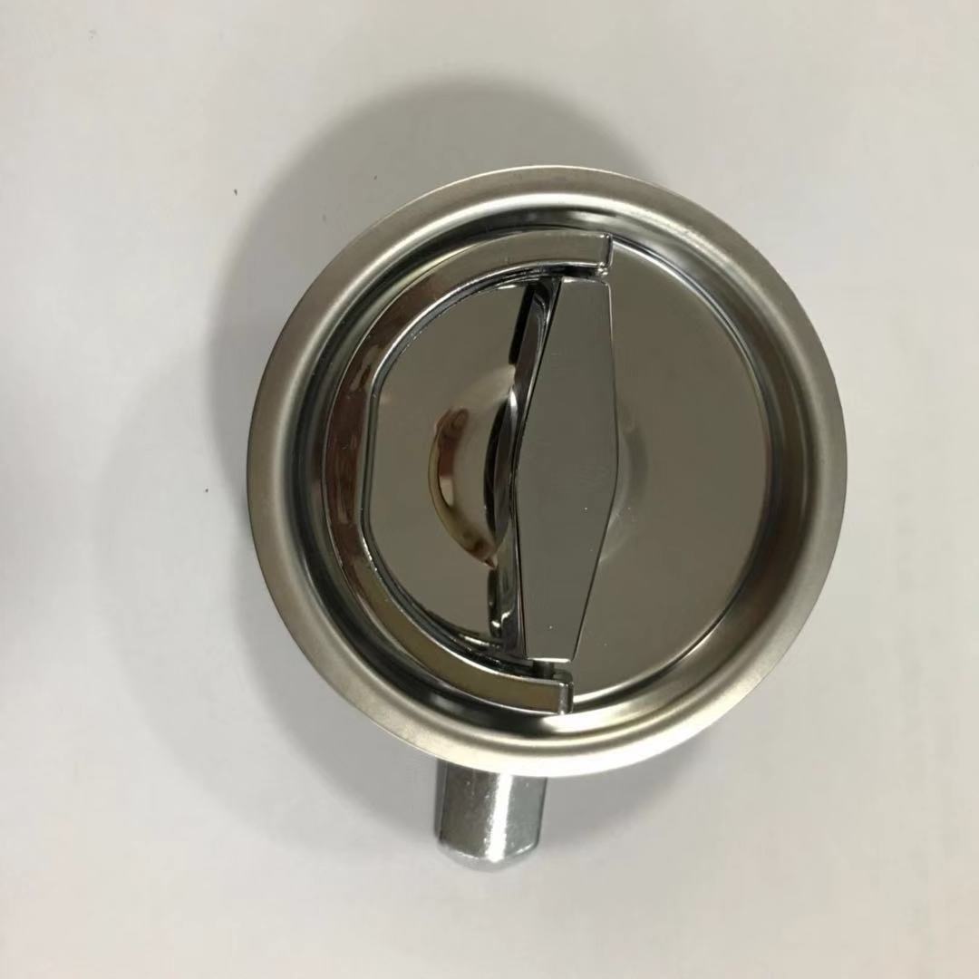 Stainless Steel  Round Panel Lock for  Fire Hose Reel Cabinet