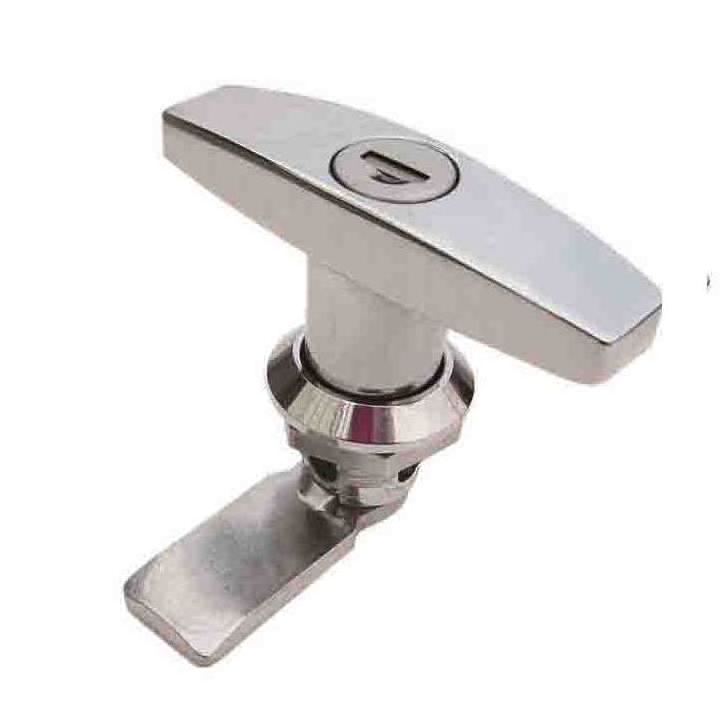 High Quality Ms324-2 Stainless Steel Handle Lock Truck Door T Handle Key Cam Lock