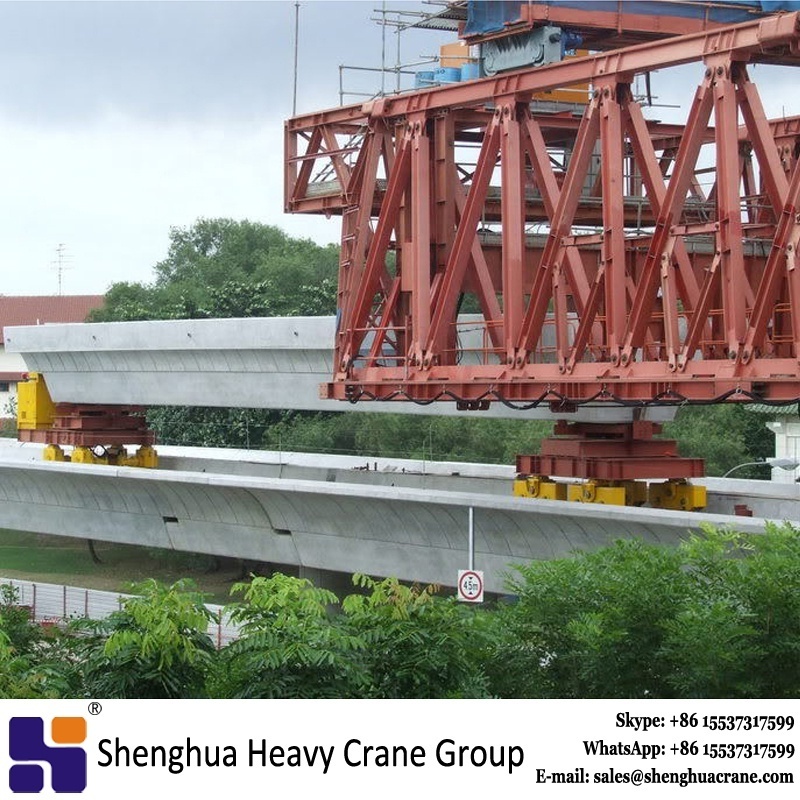 Precast Tunnel Segment Bridge Girder Launching Concrete Beam Launcher Crane with Best Price