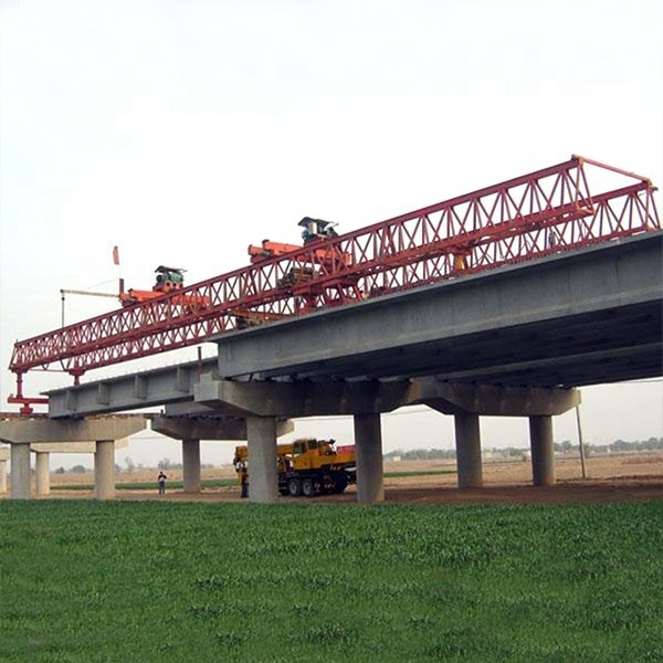 250 Ton LRT Bridge Girder Launcher Precast Segment Concrete Beam Launcher