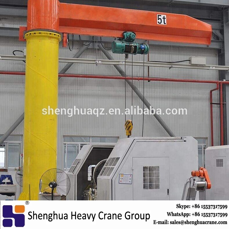 Custom Design 2 Ton 3 Ton 5 Ton Cantilever Swing Arm Slewing Jib Crane for Sale