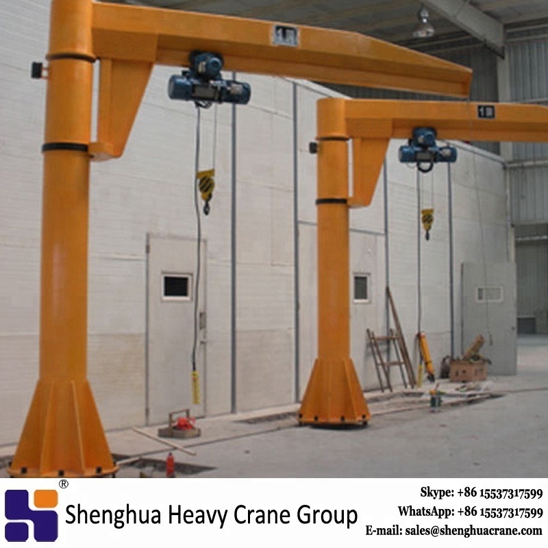 Custom Design 2 Ton 3 Ton 5 Ton Cantilever Swing Arm Slewing Jib Crane for Sale