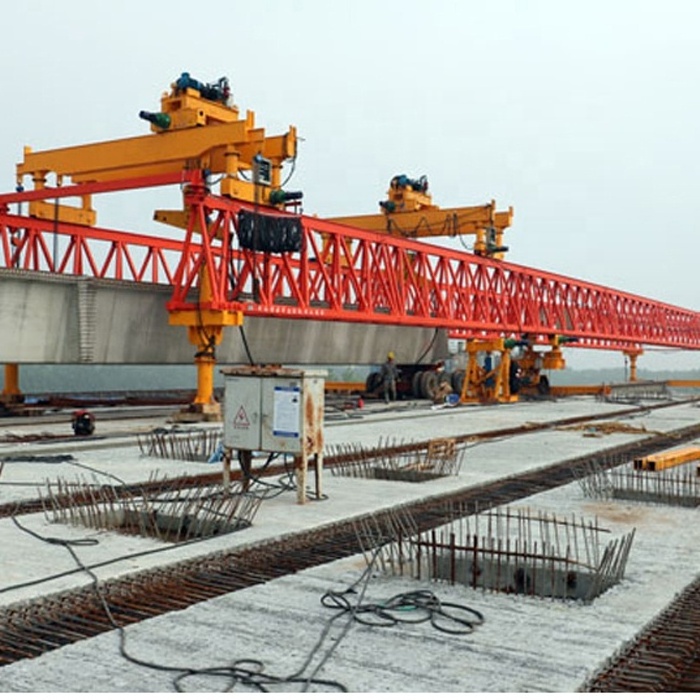 Precast Tunnel Segment Bridge Girder Launching Concrete Beam Launcher Crane with Best Price