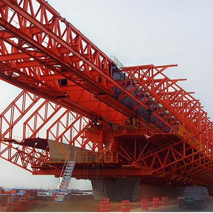 Customized 1600 Ton Movable Scaffolding System MSS for Subway Bridge Construction on Sale