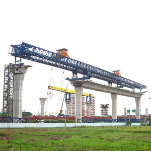 Bridge Launching Girder Equipment Underslung Segmental Launching Gantry Crane