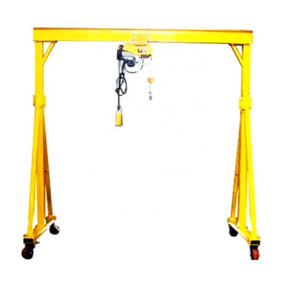 2 Ton 3 Ton 5 Ton Aluminum Adjustable Height Mini Mobile Portable Gantry Crane for Sale