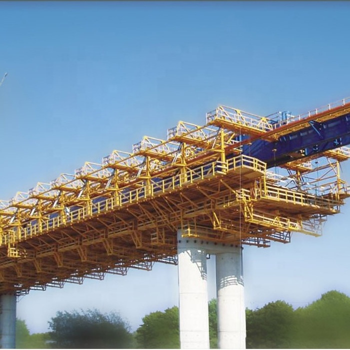 Customized 1600 Ton Movable Scaffolding System MSS for Subway Bridge Construction on Sale