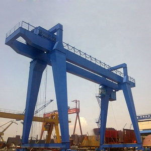 Unique Double Girder Motor Driven Gantry Crane 25 Ton