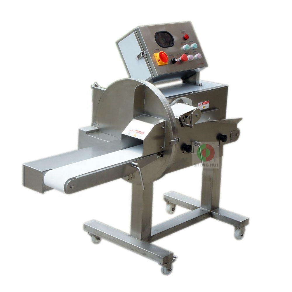 Shenghui Stainless Steel 304 Meat Cutter Et kesici Cortador de carne Industrial Food Machinery Cooked Raw Meat Slicer