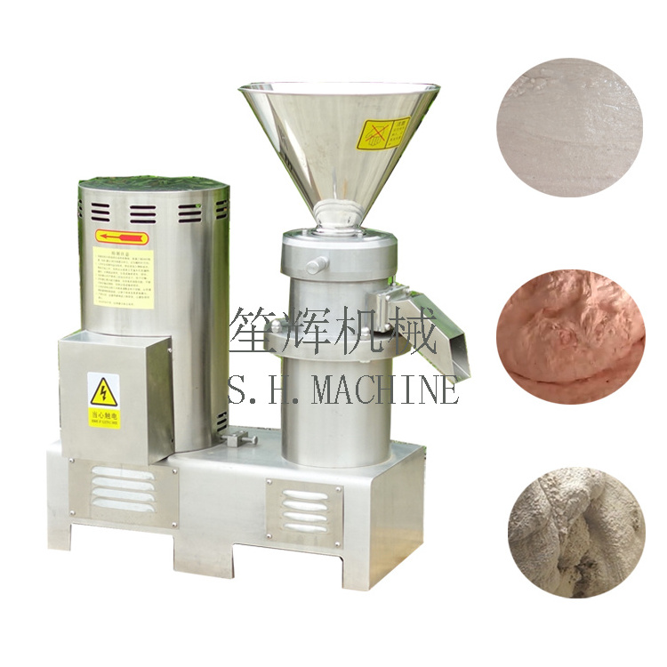 Automatic bone grinding machine garlic paste making machine taro paste maker kitchen food equipment  fish grinder