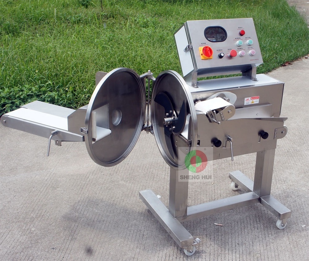 Shenghui Stainless Steel 304 Meat Cutter Et kesici Cortador de carne Industrial Food Machinery Cooked Raw Meat Slicer