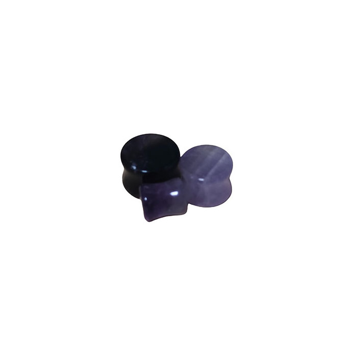 Batch amethyite tunnel stretch ear earring earplug flesh tunnel stretch expander piercing jewelry ear expansion