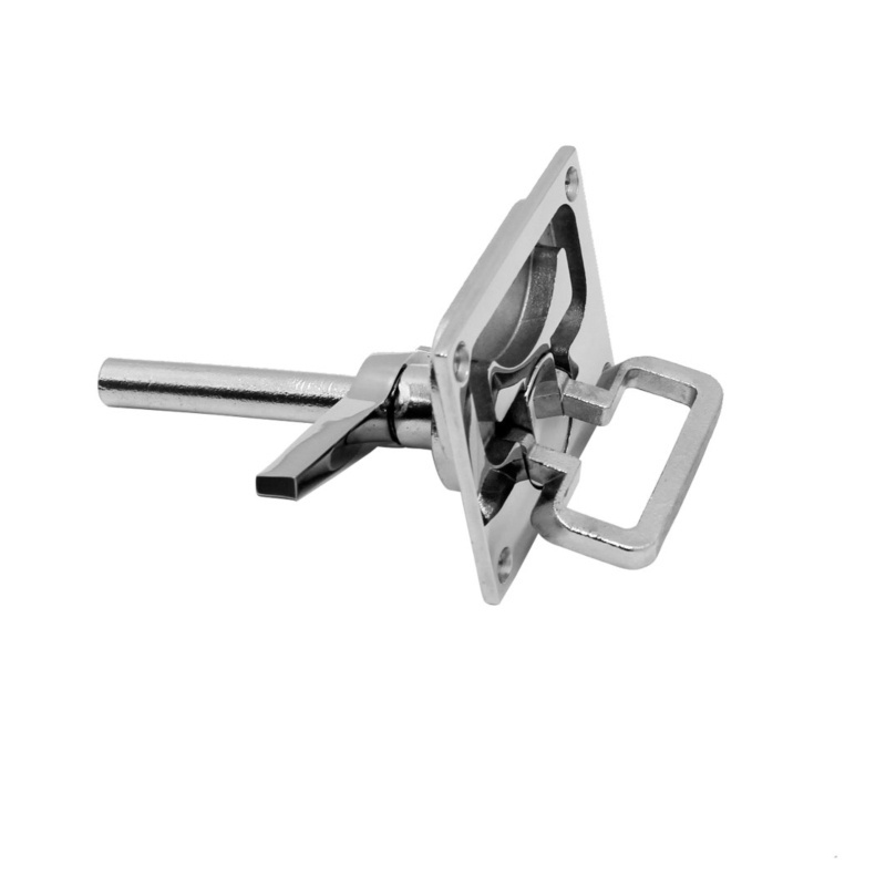 Marine Hardware Stainless Steel 316 Boat Locking Pull Hatch Latches Turning Lock Lift Handle Slam Latch