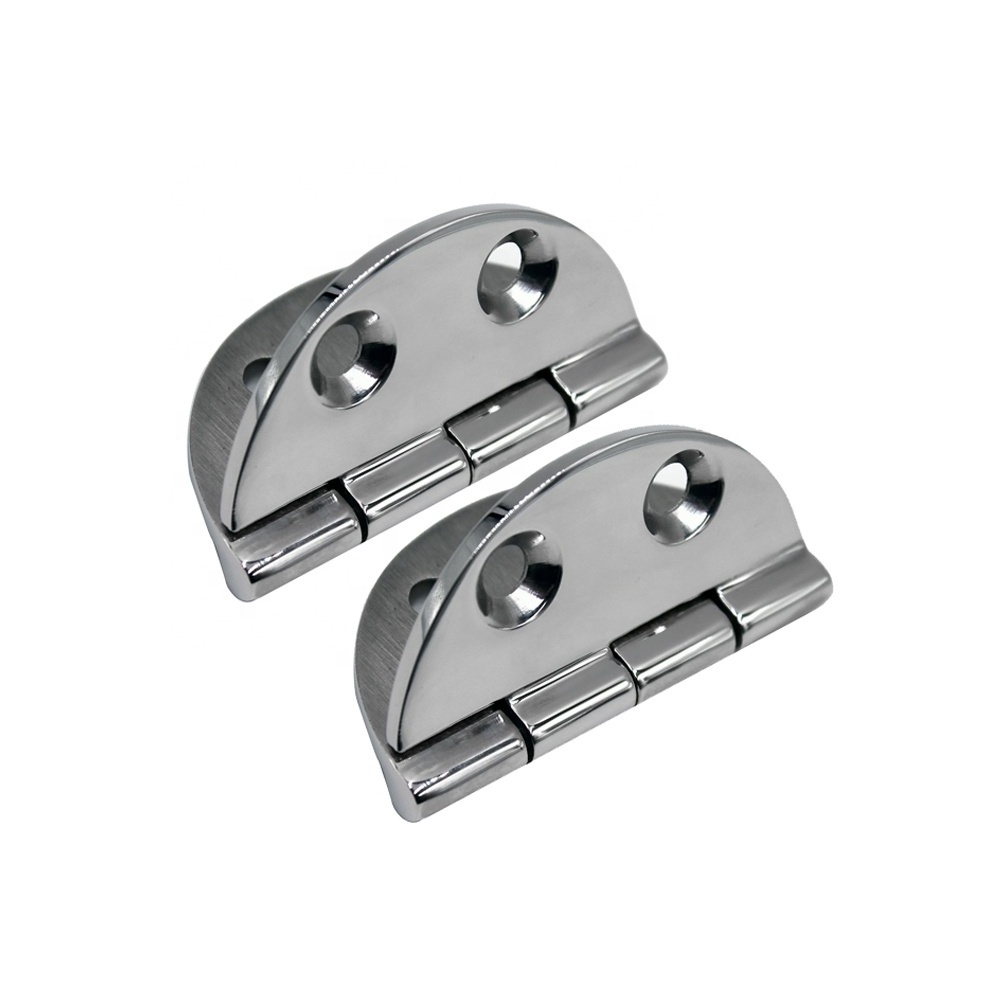 63*65 mm Circular door boat hinge manufacturer for boat