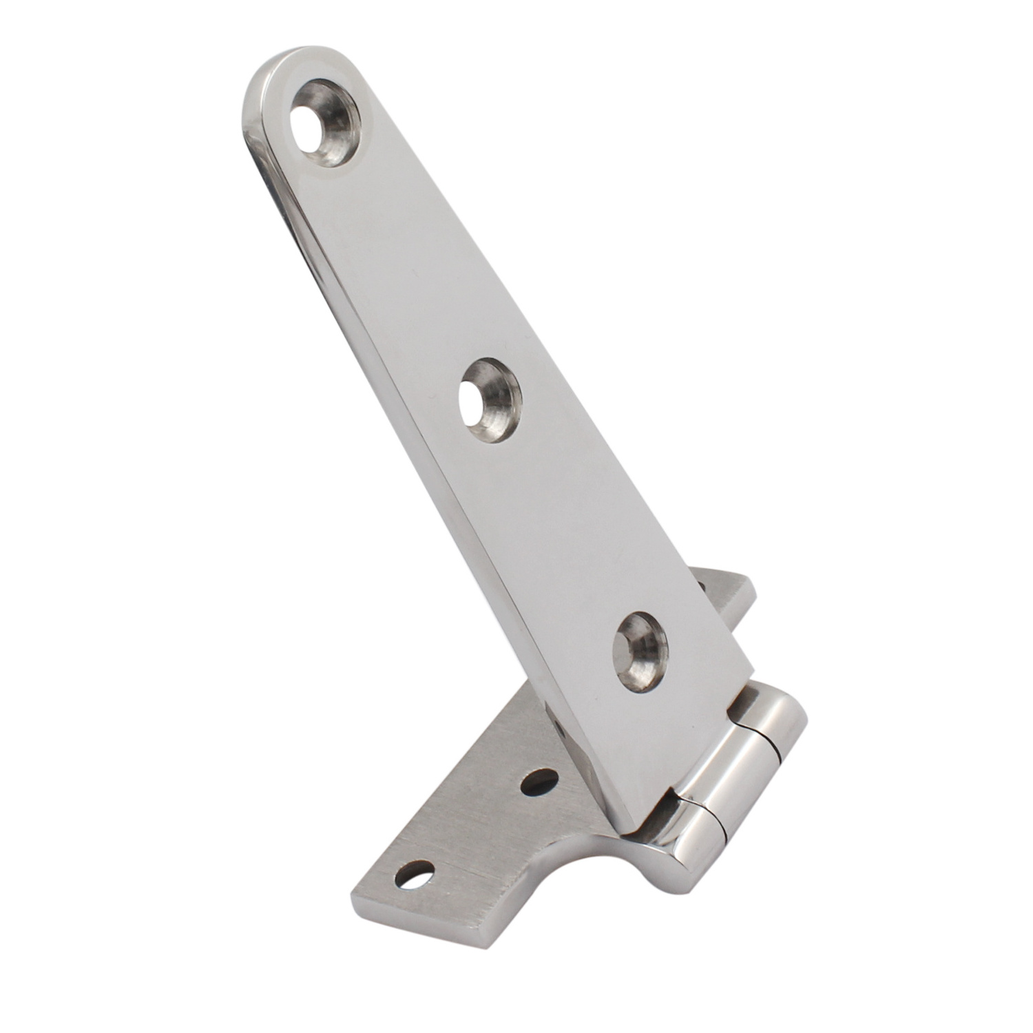 Heavy Duty Marine Grade 316 Stainless Steel Boat Strap T Hinge Boat Door Flush Triangle Hinges