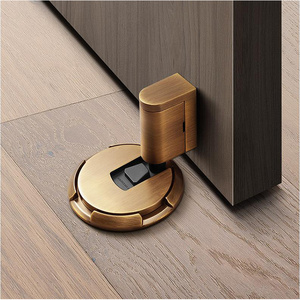 Anti-collision door stop door stop mute mechanical windproof zinc alloy bedroom door stopper