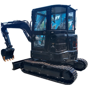 4 Ton Mini Excavator Mini Excavator CE EURO5 Epa Chinese Mini Crawler Digger Excavator Machine Minibagger  Engine