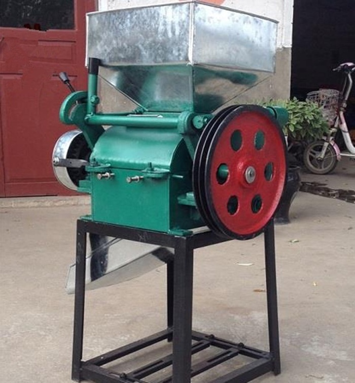 small grains flattening pressing machinery roller oatmeal wheat flakes corn flakes flattening making machine