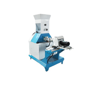 Equipped with rotary screener Floating fish feed extruder machine to make pet puffling foods