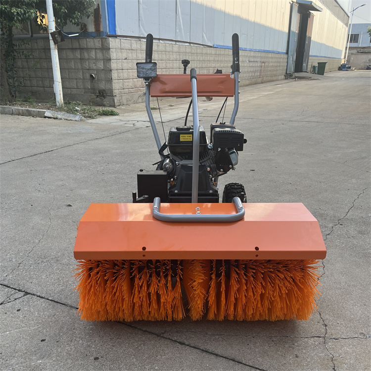 Hot Sale Small Road Electric Snow Plow Walk Behind Snow Sweeper Road Sweeping