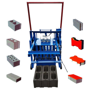 Egg Laying Small Manual Concrete Cement Block Brick Making Machine For Sale