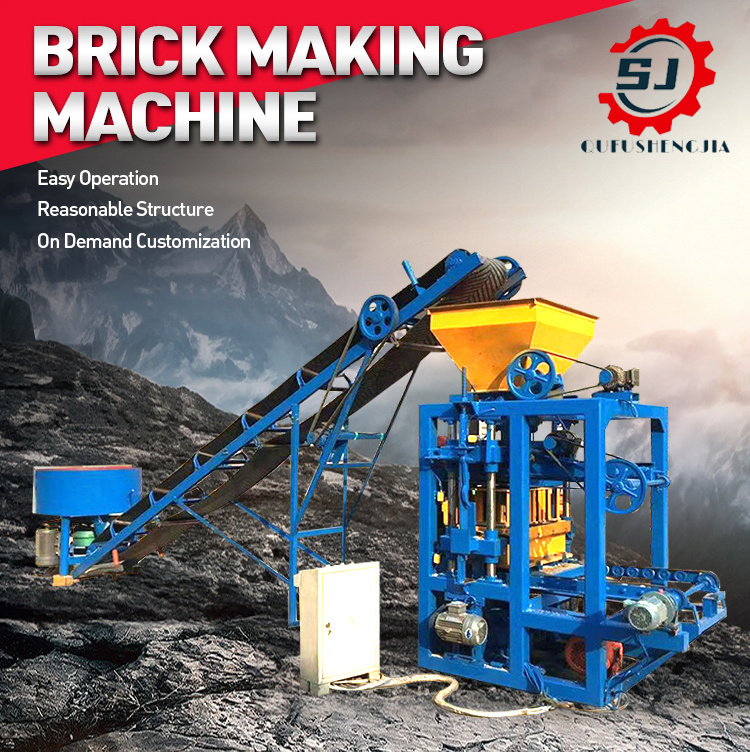 Factory Price Fully Automatic Concrete Block Interlocking Hollow Brick Making Machine