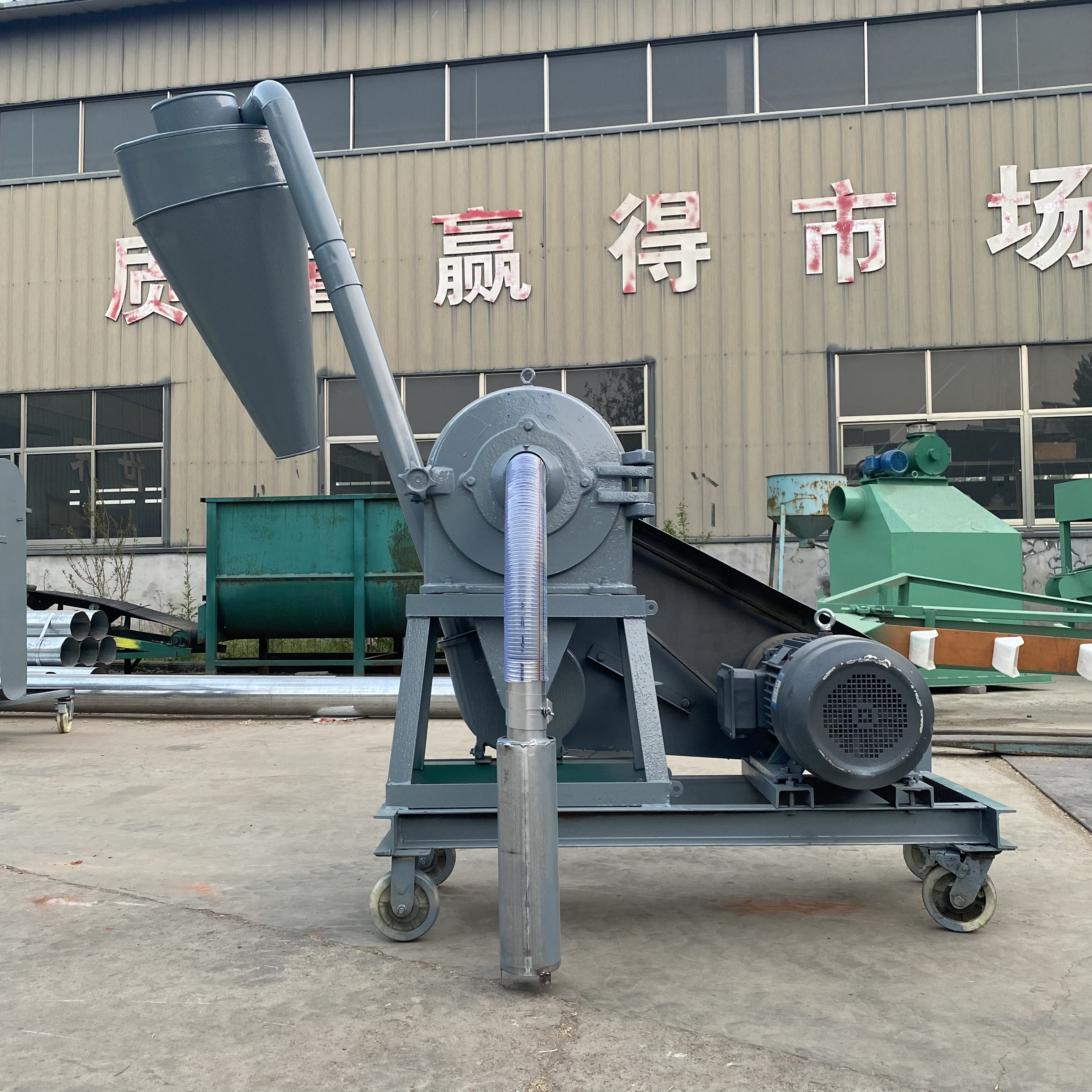 Cast Iron High Quality Grain Corn Wheat Food Powder Grinder Pulverizer Machine Crusher