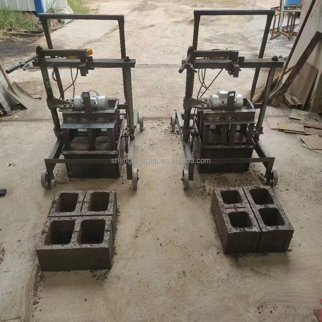 Egg Laying Small Manual Concrete Cement Block Brick Making Machine For Sale