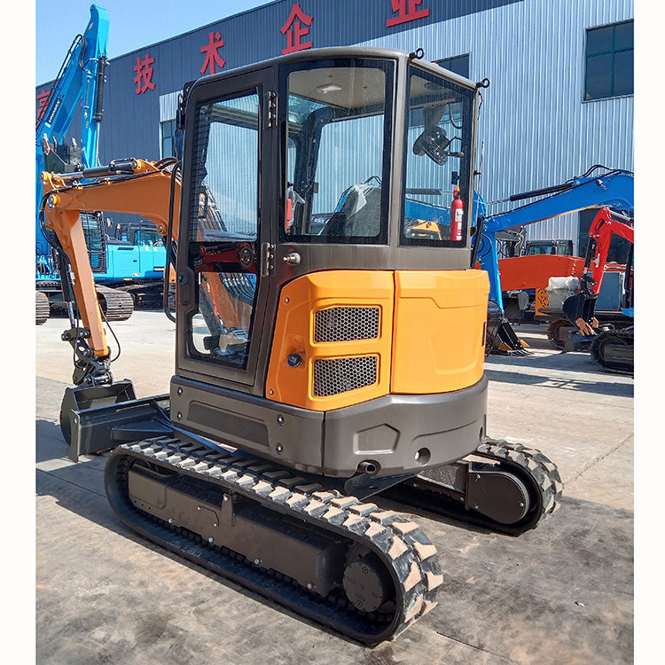 4 Ton Mini Excavator Mini Excavator CE EURO5 Epa Chinese Mini Crawler Digger Excavator Machine Minibagger  Engine