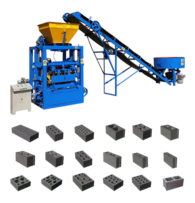 Factory Price Fully Automatic Concrete Block Interlocking Hollow Brick Making Machine