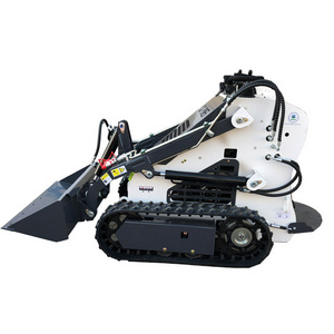 Mini skid steer diesel loader with bucket EPA Certification  joystick control on promotion