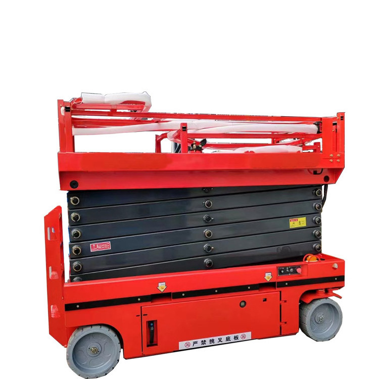 Self-propelled Wheelchair mobile hydraulic scissors lift platform for sale