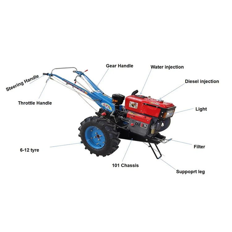 Mini Hand Tractor For Farming 4x4 Crawler Farm 4wd Garden Para Cultivo Track Price Nepal Philippines