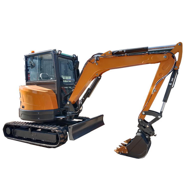 4 Ton Mini Excavator Mini Excavator CE EURO5 Epa Chinese Mini Crawler Digger Excavator Machine Minibagger  Engine