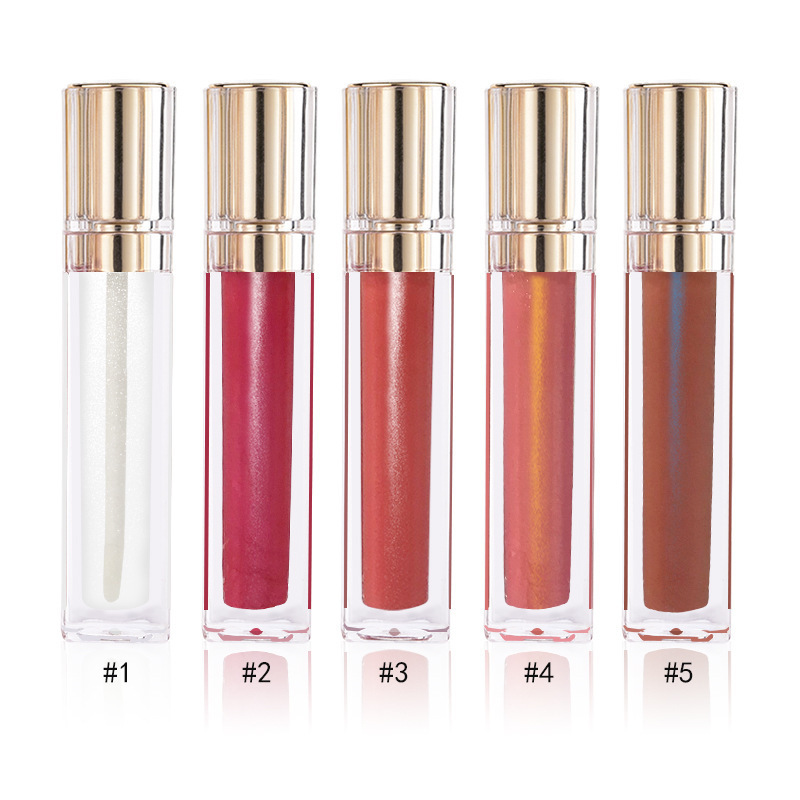 Hot Selling Metallic Matte Liquid Lipstick Shiny Lipgloss cosmetic lip gloss with your own brand